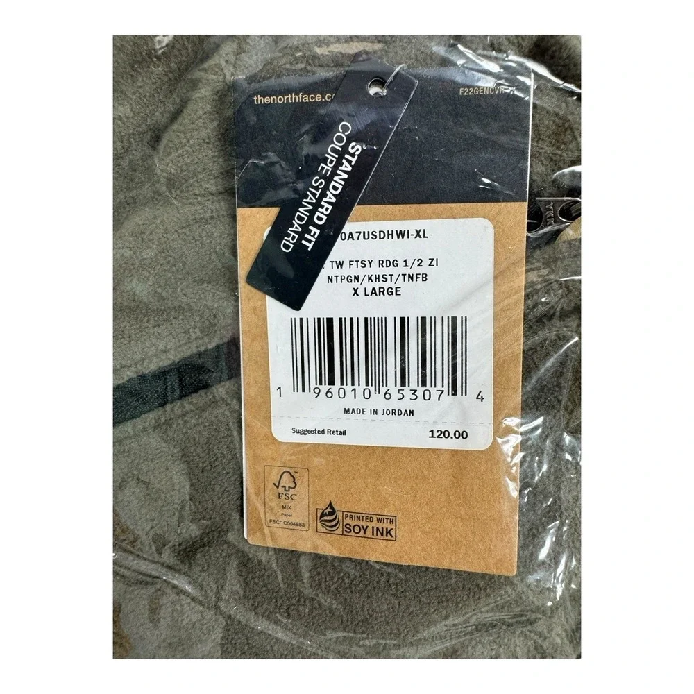 The North Face Trailwear Fantasy Ridge 1/2 Zip Pullover  NFOA7USDHWI Men's XL‎
